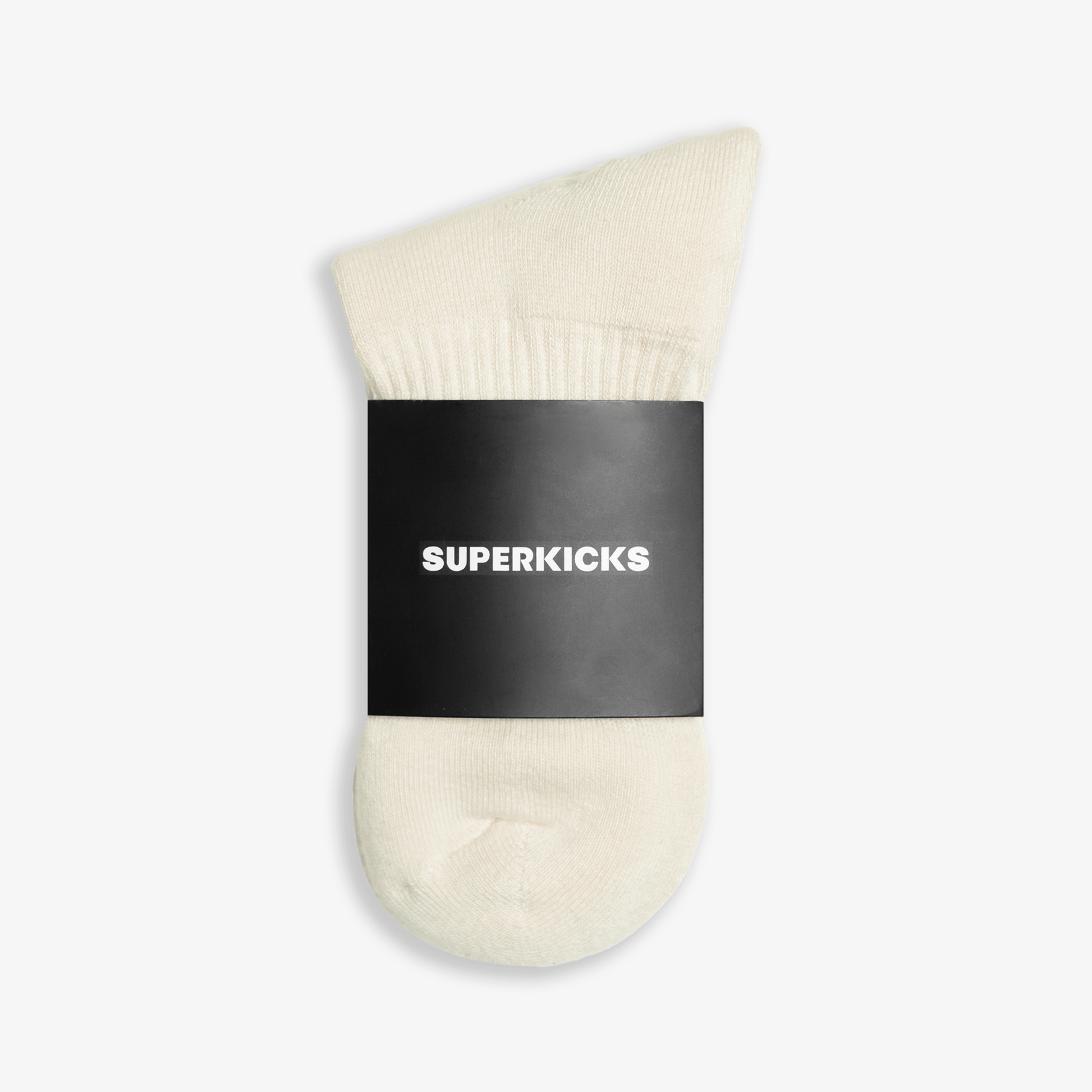 Superkicks | CREW SOCKS  { CREAM