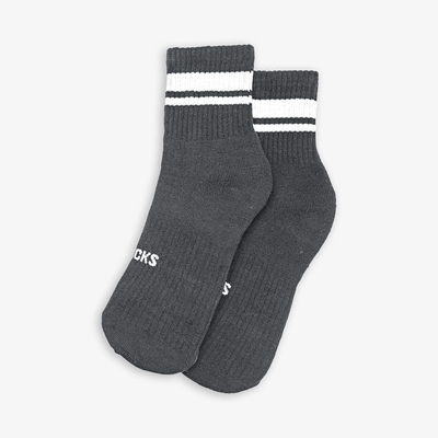 Superkicks | CREW SOCKS  { GREY