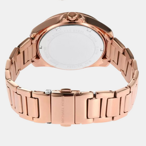 Alek Women Quartz Gold Dial Analog Stainless Steel Watch MK7264