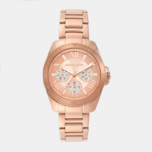 Alek Women Quartz Gold Dial Analog Stainless Steel Watch MK7264