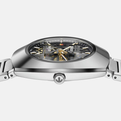 Diastar Unisex Automatic Black Dial Analog Stainless Steel Watch R12162153