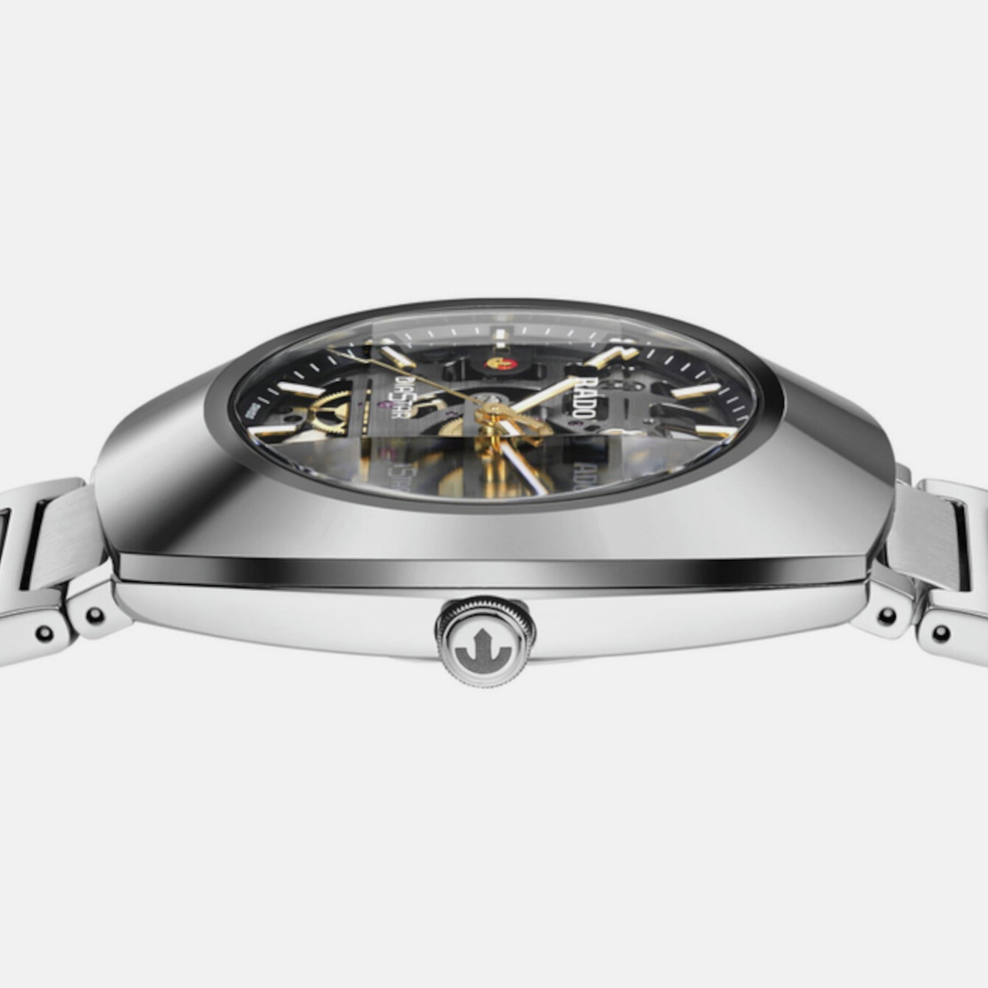 Diastar Unisex Automatic Black Dial Analog Stainless Steel Watch R12162153