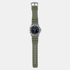 Enticer Men Quartz Black Dial Analog Resin Watch A2141