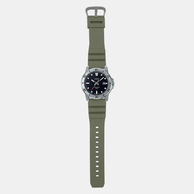 Enticer Men Quartz Black Dial Analog Resin Watch A2141