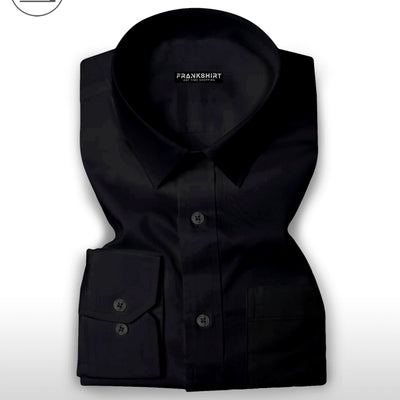 Black I Formal Shirt I Regular Fit I 100% Cotton Shirt