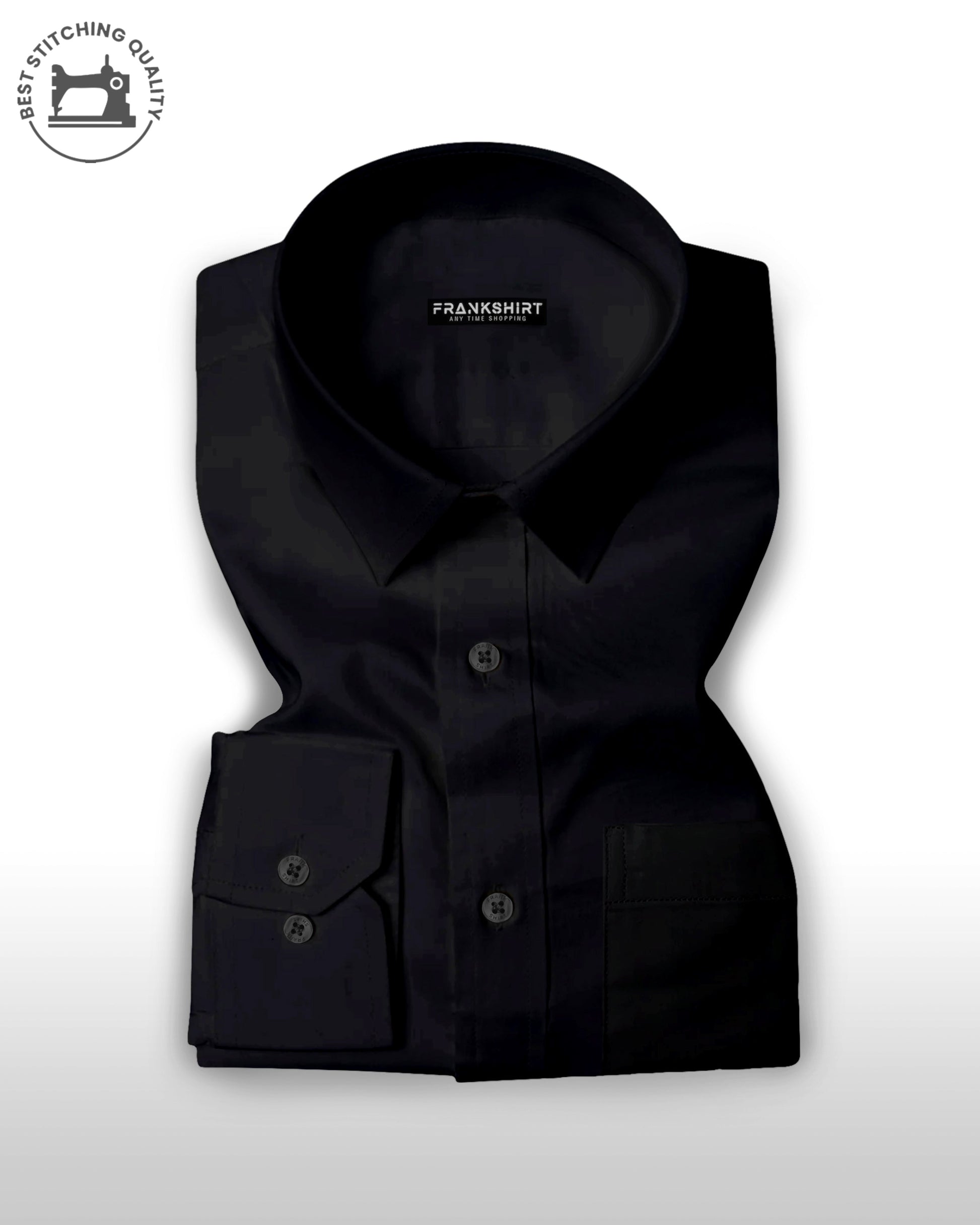Black I Formal Shirt I Regular Fit I 100% Cotton Shirt