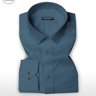 Blue I Formal Shirt I Regular Fit I 100% Cotton Shirt