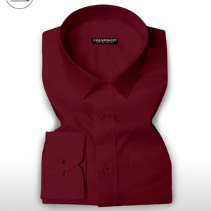 Maroon  I Formal Shirt I Regular Fit I 100% Cotton Shirt