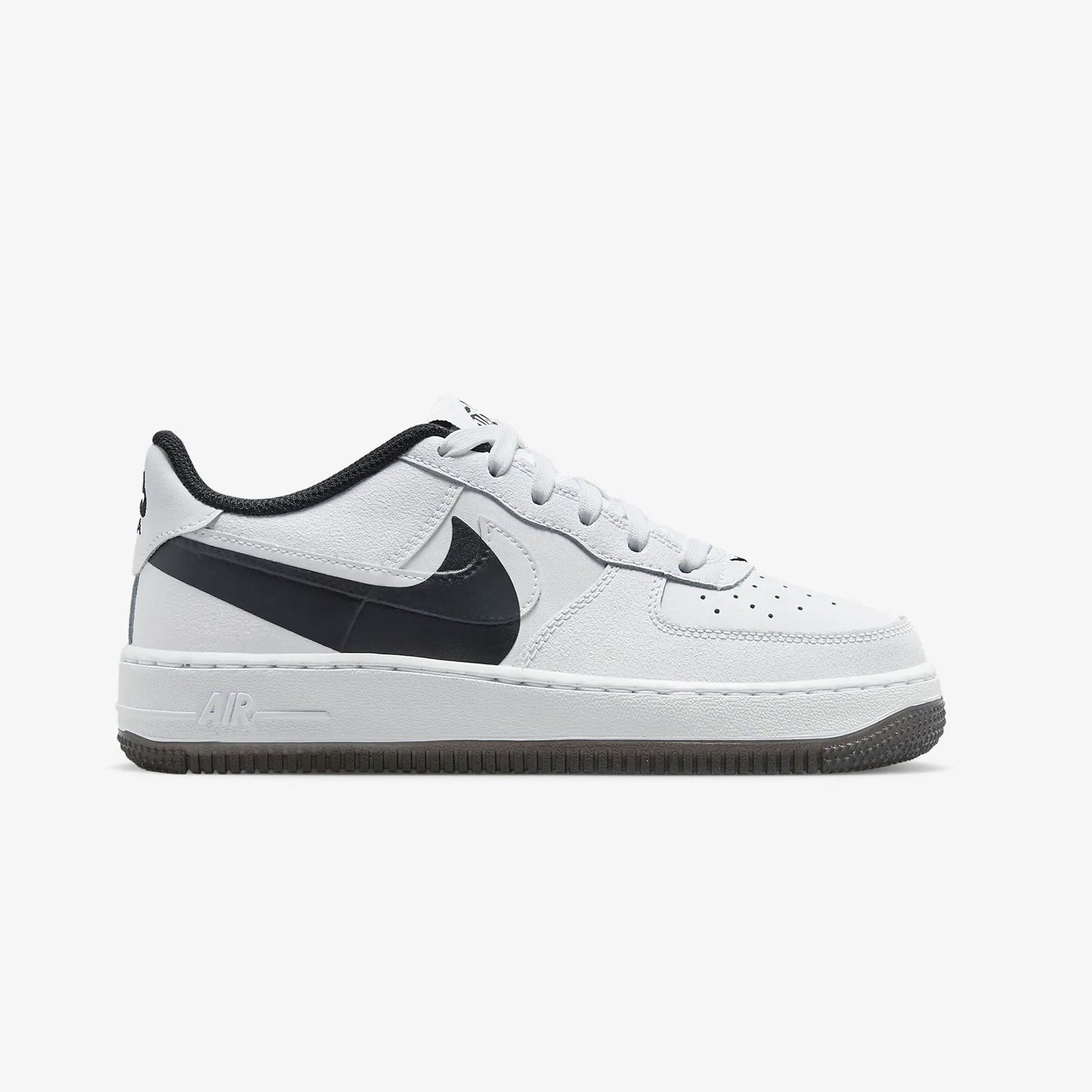 Nike | AIR FORCE 1 'LV8 4 (GS) { WHITE/WHITE-BLACK