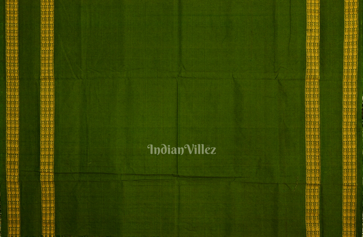 Multi Color Pure Sambalpuri Ikat Silk*Cotton (Bapta) Saree