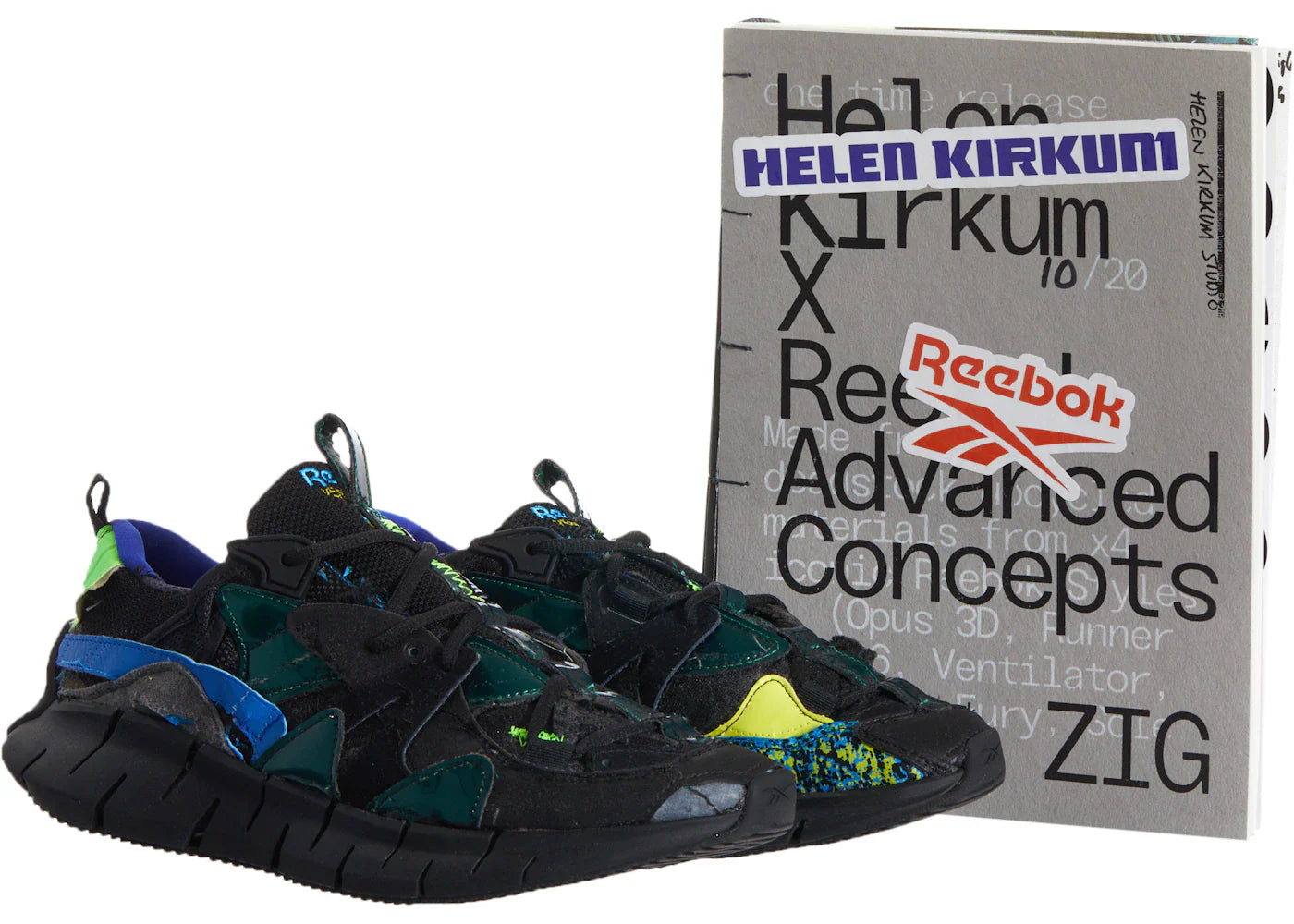 10/20 Reebok Advanced Concepts Zig Helen Kirkum (with Zine) The Design Museum Charity Campaign