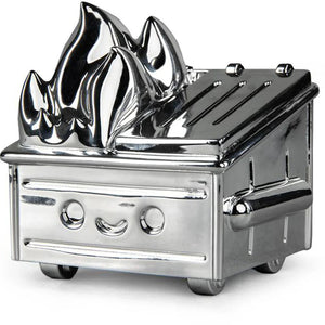 100% Soft Dumpster Fire Figure Chrome
