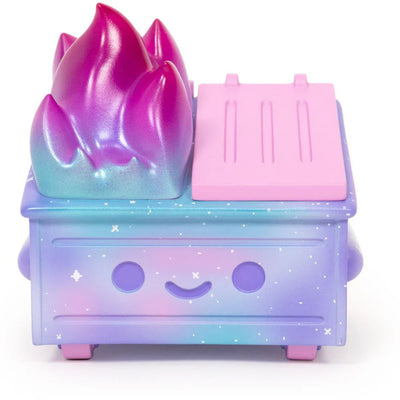 100% Soft Dumpster Fire Kawaii Galaxy Trash Vinyl Figure