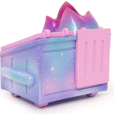 100% Soft Dumpster Fire Kawaii Galaxy Trash Vinyl Figure