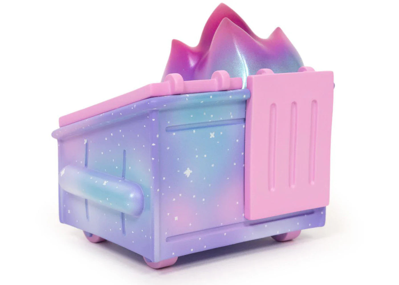 100% Soft Dumpster Fire Kawaii Galaxy Trash Vinyl Figure