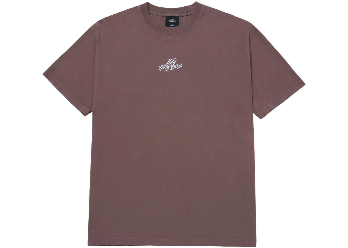 100 Thieves 5 Year T-Shirt Chestnut