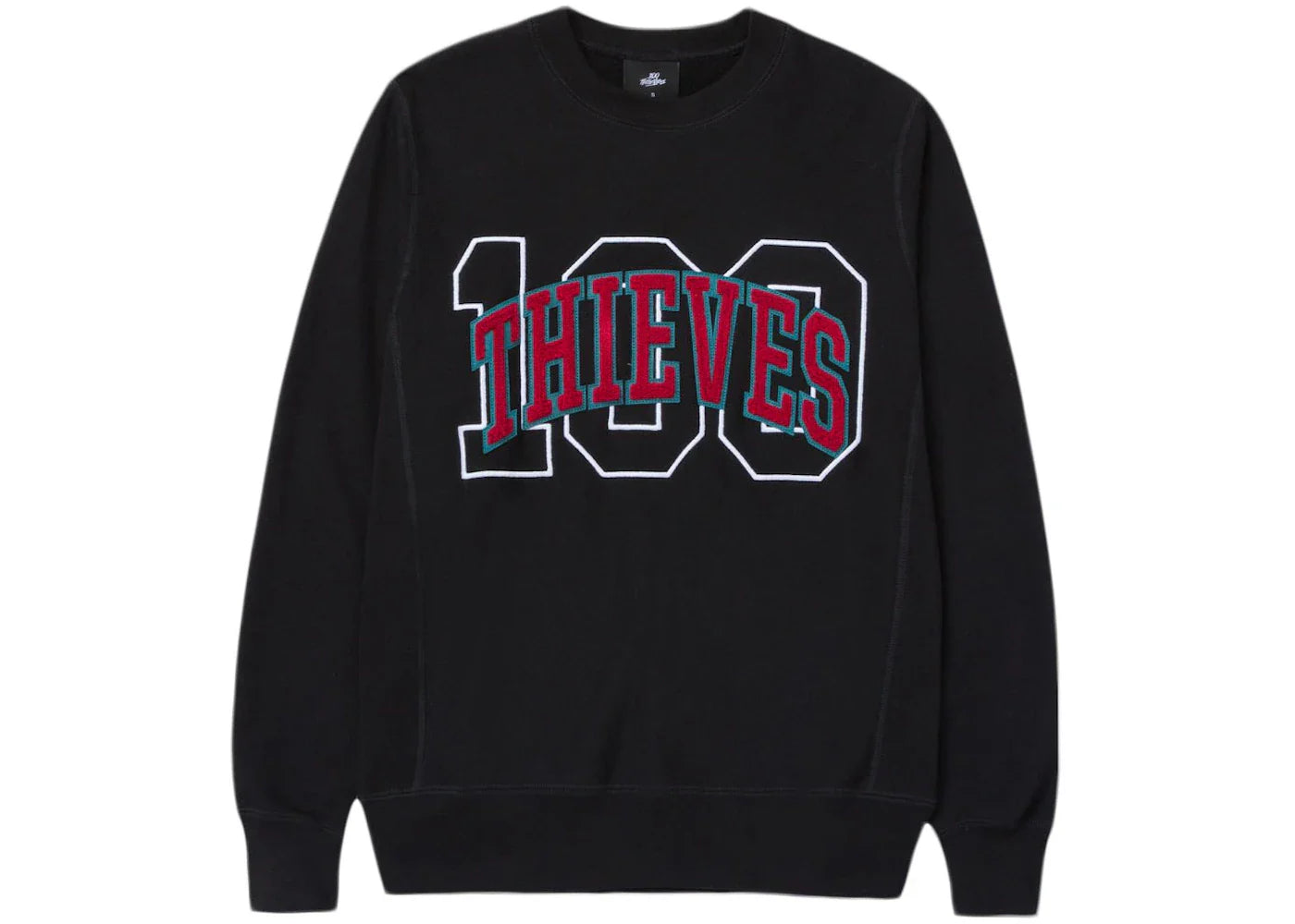 100 Thieves Alumni Collection Team Crewneck Black