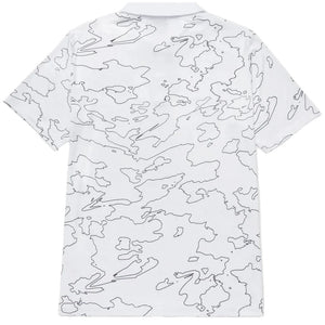 100 Thieves Birdie Short Sleeve Polo White/Black