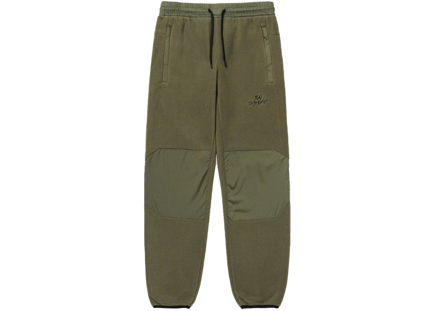 100 Thieves FW22 Polar Fleece Pant Moss