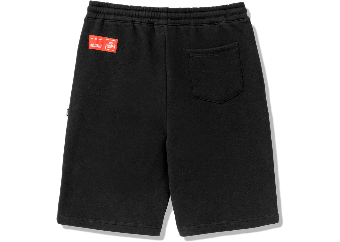 100 Thieves No Camping Fleece Short Black