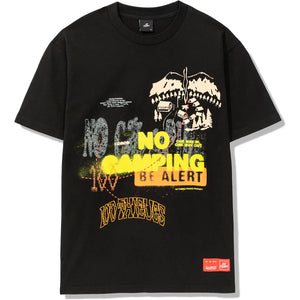 100 Thieves No Camping T-Shirt Black