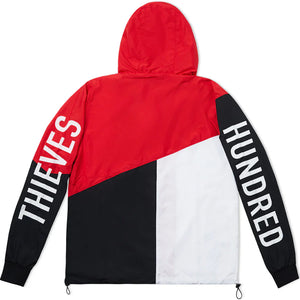 100 Thieves Tri-color Zip Windbreaker Multi