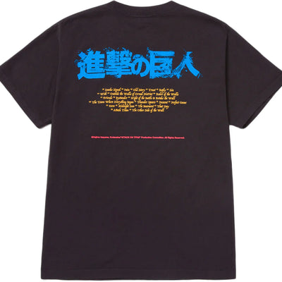100 Thieves x Attack on Titan Attack Stance T-shirt Black