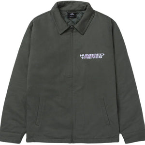 100 Thieves x Attack on Titan Eren Jacket Green