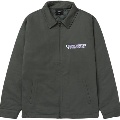 100 Thieves x Attack on Titan Eren Jacket Green