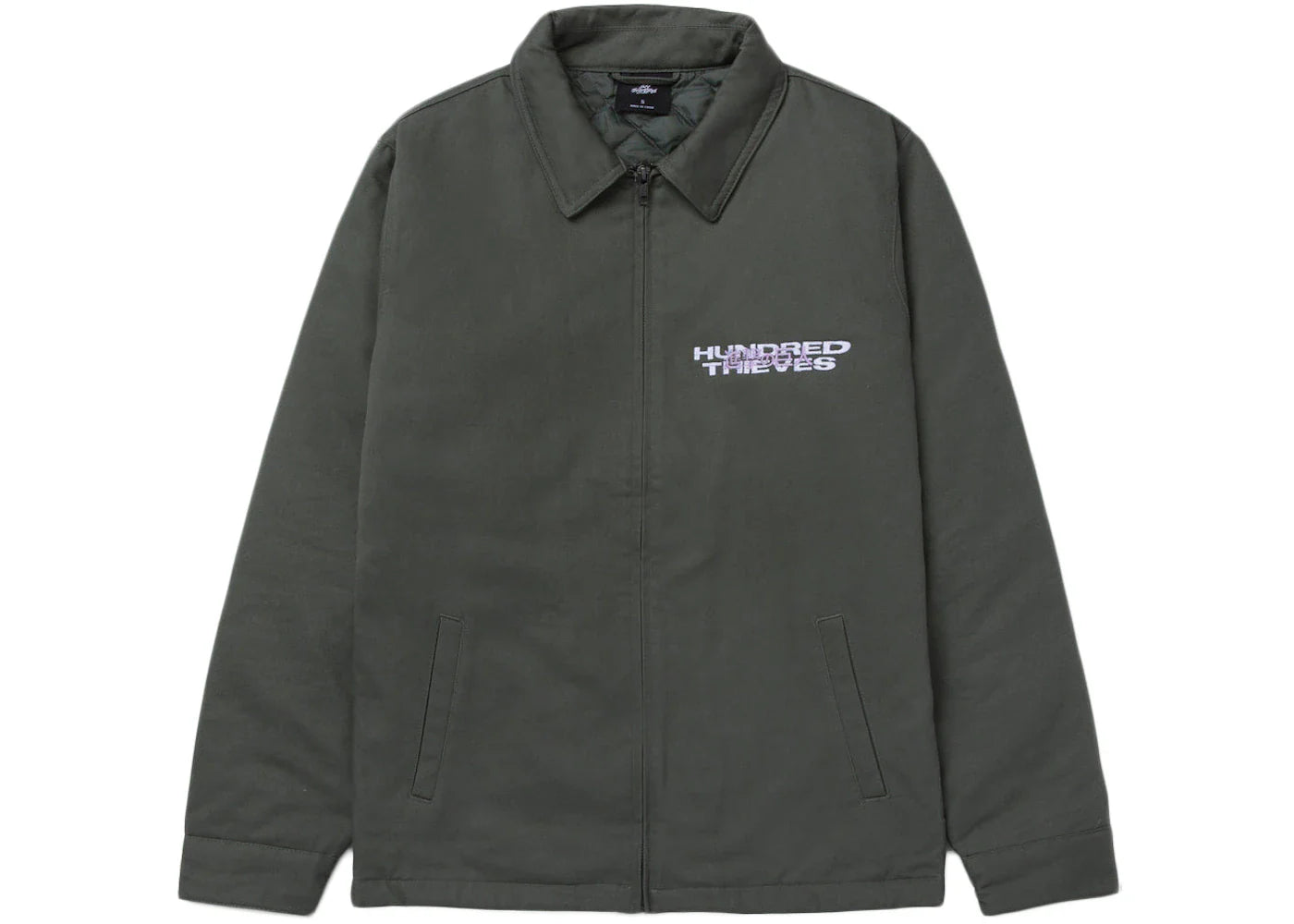 100 Thieves x Attack on Titan Eren Jacket Green