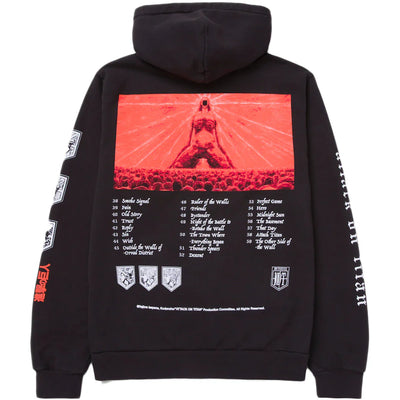 100 Thieves x Attack on Titan First Titan Hoodie Black