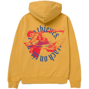 100 Thieves x Attack on Titan Scout Hoodie Gold
