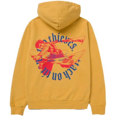 100 Thieves x Attack on Titan Scout Hoodie Gold