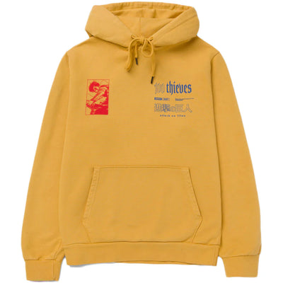 100 Thieves x Attack on Titan Scout Hoodie Gold