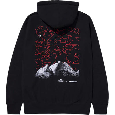 100 Thieves x Higround Hoodie Black/Red/White