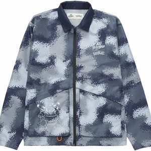 100 Thieves x Pokémon Blastoise Shell Jacket Blue