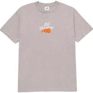 100 Thieves x Pokémon Charmander Core T-shirt Light Grey