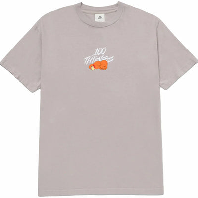 100 Thieves x Pokémon Charmander Core T-shirt Light Grey