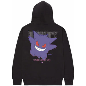 100 Thieves x Pokémon Gengar Hoodie Washed Black