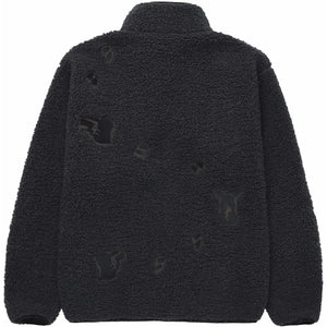 100 Thieves x Pokémon Pikachu Sherpa Fleece Jacket Grey