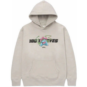 100 Thieves x Pokémon Venusaur Hoodie Light Grey