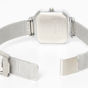 Helix Square Shaped Pink Dial