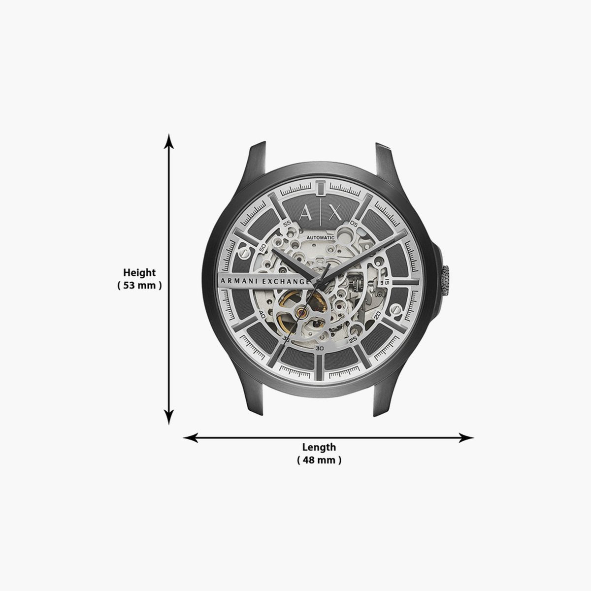 Armani Exchange Hampton  Multicolour Dial Men 46mm