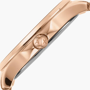 Armani Exchange Lady Hampton Rose Gold Dial Women 36mm