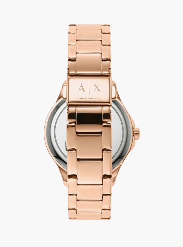 Armani Exchange Lady Hampton Rose Gold Dial Women 36mm
