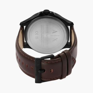 Armani Exchange Hampton Black Dial Men 46mm
