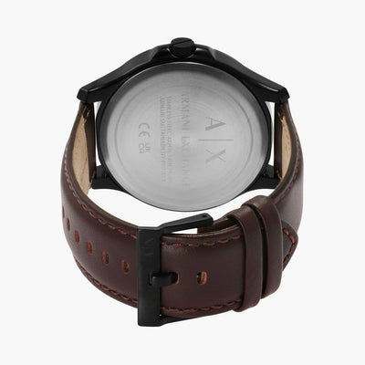 Armani Exchange Hampton Black Dial Men 46mm