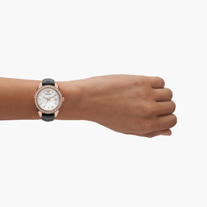 Emporio Armani Analog Mother of Pearl Dial Women 36mm