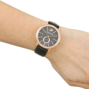 Swarovski Graceful Lady Grey Dial Women 37mm