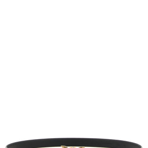 Pinko Python Print Leather Belt
